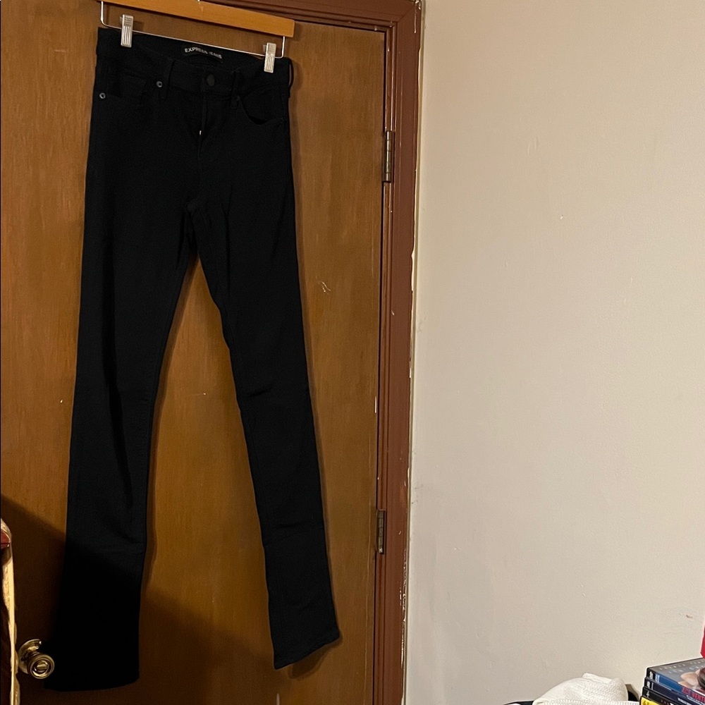 Express Black Denim Jeans